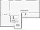 Basement floor plan shows unfinished basements and stairs at 1022 Nestling Dr, Lawrenceville, GA 30045