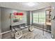 Unique gray bedroom featuring a car-themed table and decorative racing elements at 433 Pearl St, Locust Grove, GA 30248