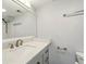 Bright bathroom vanity with shower and tub combination, and upgraded fixtures at 1150 Nw Collier Rd # K24, Atlanta, GA 30318