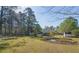 Large backyard with a pool, shed, and ample green space for various activities and enjoyment at 151 River Park Cir, Mcdonough, GA 30252