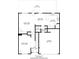 Detailed floor plan showcasing the layout of the home, including room dimensions and placements at 309 Daffodil Dr, Temple, GA 30179