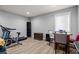 Basement with exercise equipment and a table at 1589 Delano Dr, Decatur, GA 30032