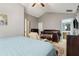 Spacious main bedroom featuring an ensuite bathroom and ample natural light at 163 Silver Fox Trail Trl, Dallas, GA 30157