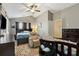 Spacious main bedroom featuring an ensuite bathroom and ample natural light at 163 Silver Fox Trail Trl, Dallas, GA 30157
