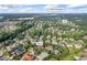Expansive aerial view of a Buford, GA neighborhood near the Mall of Georgia and I-85 at 2517 Stone Manor Dr, Buford, GA 30519