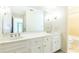 Bathroom with double sink vanity and a tub at 5287 Vernon Lake Dr, Atlanta, GA 30338