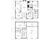 Detailed floor plan showcasing layout, room sizes, and key areas for the home's two stories at 12290 Greenmont Walk, Alpharetta, GA 30009