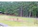 Fenced backyard area at 3129 Etchison Rd, Loganville, GA 30052