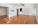 Inviting living room featuring hardwood floors and a large window for natural light at 55 Bowen Ave, Atlanta, GA 30315