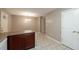 Bright dining area features a modern chandelier and convenient access to the kitchen at 134 Timber Creek Sw Ln, Marietta, GA 30060