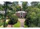 Stately red brick home with manicured lawn, mature trees, and circular driveway at 2883 Andrews Nw Dr, Atlanta, GA 30305