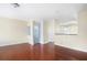 Bright and airy living room featuring hardwood floors, neutral paint, and open floor plan at 931 Society Cir, Atlanta, GA 30331