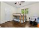 Bedroom features a bunk bed and a rocking chair at 1630 Park Ln, Marietta, GA 30066