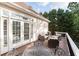 Charming deck with outdoor dining set, perfect for enjoying meals al fresco at 1745 Habersham Marina Rd, Cumming, GA 30041