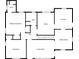 First-floor floor plan showing the layout of the bedrooms, bathrooms, living areas, and kitchen at 3080 Lynhurst Cir, Atlanta, GA 30311