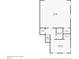 Floor plan depicting basement layout featuring a bedroom, bathroom, stairs, closets, and garage at 1463 Edgebrook Ne Ct # 14, Atlanta, GA 30329