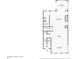 First-floor layout with Gathering room, kitchen, dining room, entry, bathroom, sun room and fireplace at 1463 Edgebrook Ne Ct # 14, Atlanta, GA 30329