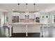 Well lit kitchen featuring an island, stainless steel appliances, and a white backsplash at 1463 Edgebrook Ne Ct # 14, Atlanta, GA 30329