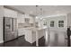 Modern kitchen with a large island, stainless steel appliances, and ample counter space at 1463 Edgebrook Ne Ct # 14, Atlanta, GA 30329