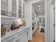 Walk-in pantry with ample storage space and custom shelving at 203 Belmont Park Dr, Canton, GA 30115