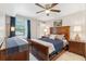 Stylish bedroom with hardwood floors, natural light, and modern decor at 6878 Brandon Mill Rd, Sandy Springs, GA 30328