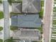 Birds eye view of rooftops in a neighborhood with lush trees lining streets at 121 Fulton Se Way, Atlanta, GA 30312