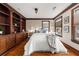 Bedroom with custom built-in shelving at 121 Fulton Se Way, Atlanta, GA 30312