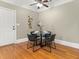 Cozy dining area with modern table and chairs, great natural light and neutral walls at 121 Fulton Se Way, Atlanta, GA 30312