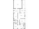 Detailed floor plan illustrating the layout of the home, including the bedroom, kitchen, and living spaces at 121 Fulton Se Way, Atlanta, GA 30312