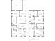 Complete floor plan showcasing both floors of the residence with room layouts and total square footage at 121 Fulton Se Way, Atlanta, GA 30312