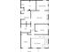 Detailed second-floor plan illustrating the layout of the home, including the bedroom, Gathering room, and balcony at 121 Fulton Se Way, Atlanta, GA 30312