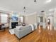 Spacious living room with fireplace, hardwood floors, and an open design at 121 Fulton Se Way, Atlanta, GA 30312