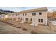 New construction townhomes featuring individual patios and landscaping in backyards at 349 Heavenly Hollow Pl, Mcdonough, GA 30253