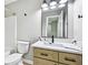 Bathroom features a vanity with drawers, tile countertop and a shower/tub combo at 503 Mill Ridge Rd, Woodstock, GA 30188