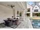 Poolside patio and outdoor kitchen, perfect for entertaining at 258 Pineland Nw Rd, Atlanta, GA 30342