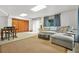 Spacious basement featuring a comfortable seating area, dining area, and lots of space at 2666 Peachtree Walk, Duluth, GA 30096