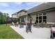 Outdoor patio with a fire pit and plenty of seating at 6329 Granbury Walk, Acworth, GA 30101