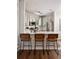 Kitchen with stainless steel appliances, a breakfast bar, and modern track lighting at 821 Ralph Mcgill Ne Blvd # 2219, Atlanta, GA 30306
