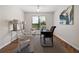Well-lit home office with contemporary furniture, neutral tones and ample natural light at 821 Ralph Mcgill Ne Blvd # 2219, Atlanta, GA 30306