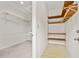 Closet with open shelving, providing ample storage space at 2260 Burlington Ln, Snellville, GA 30078