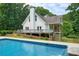 Backyard with a large inground pool at 326 Seldom Seen Trl, Canton, GA 30115