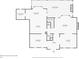 Floor plan showing dimensions of kitchen, dining room, living room, sunroom, screened patio, and foyer at 3638 Sope Creek Farm Se, Marietta, GA 30067