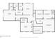 Detailed floor plan showcasing the layout of the bedrooms, bathrooms, and closet space on the second floor at 3638 Sope Creek Farm Se, Marietta, GA 30067