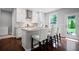 Modern kitchen with stainless steel appliances and quartz countertops at 149 Archie Way, Woodstock, GA 30188
