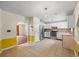 Open kitchen featuring stainless steel appliances and ample counter space at 1789 Brandi Ln, Loganville, GA 30052