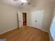 Bedroom with natural light from window and a closet for storage at 3269 N Winds N Trl, Douglasville, GA 30135