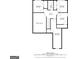 Second floor plan featuring four bedrooms, a bathroom, hall, and an open-to-below area at 3269 N Winds N Trl, Douglasville, GA 30135