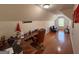Home office with a desk and futon seating area at 3269 N Winds N Trl, Douglasville, GA 30135