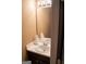 Cozy powder room with neutral walls and tiled floors at 3269 N Winds N Trl, Douglasville, GA 30135