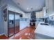 Modern kitchen with white cabinets, stainless steel appliances, and stylish backsplash at 2790 Barnwood Xing, Duluth, GA 30097